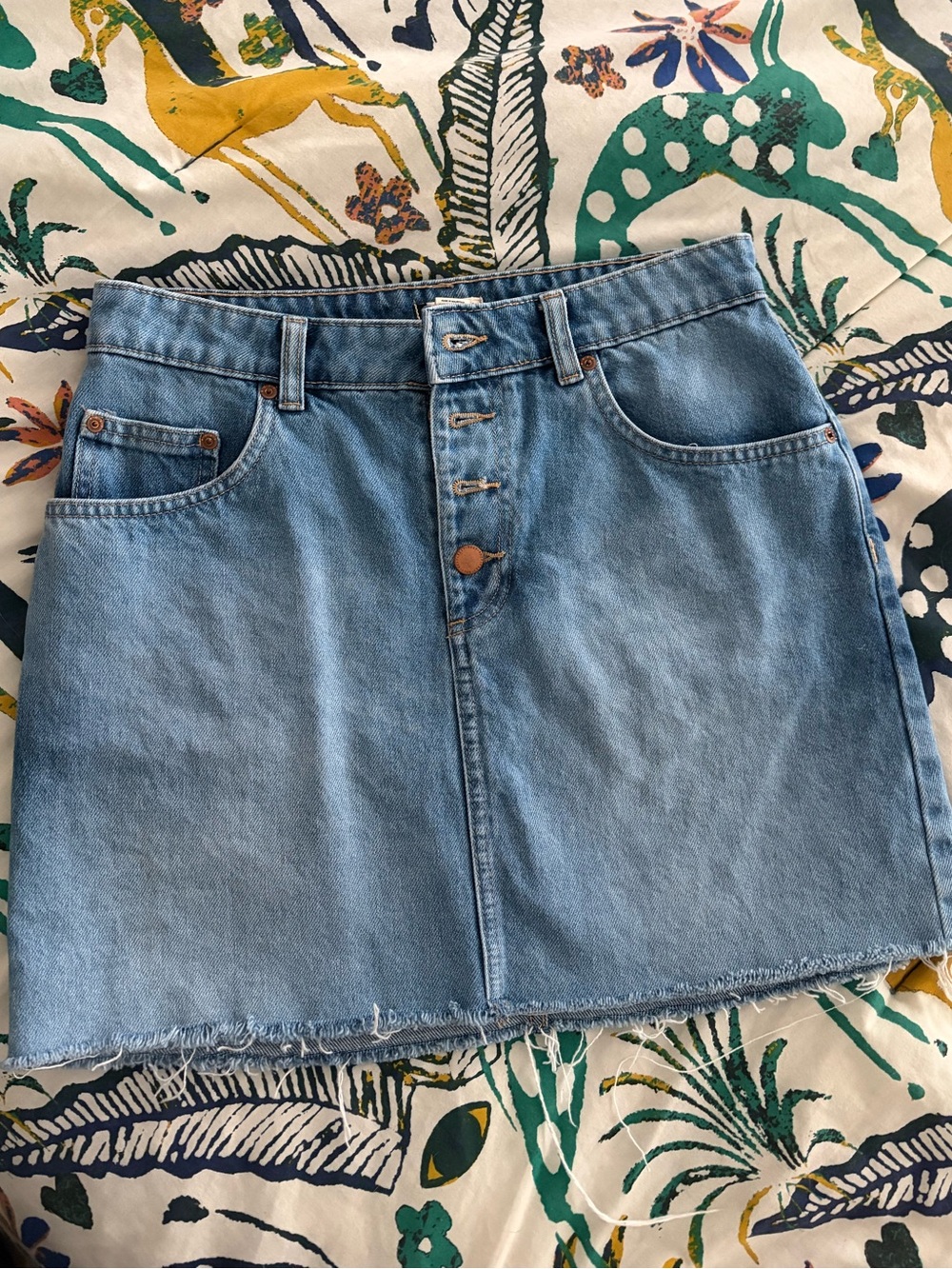 ROXY Jean Miniskirt